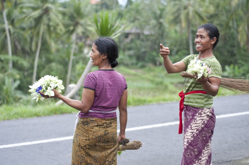 Two Balinese women in Ubud