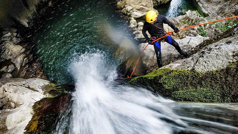 Bali must try activities: Canyoning in North Bali