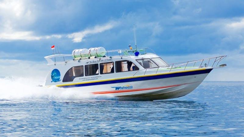Gili Islands: A speedboat is the fastest way to get to Gili islands
