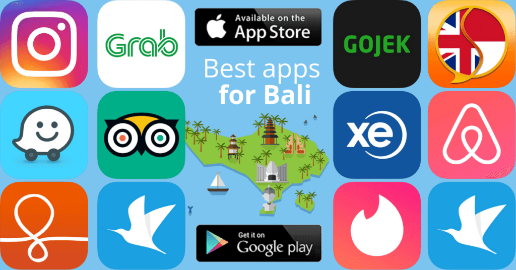 travel apps in bali