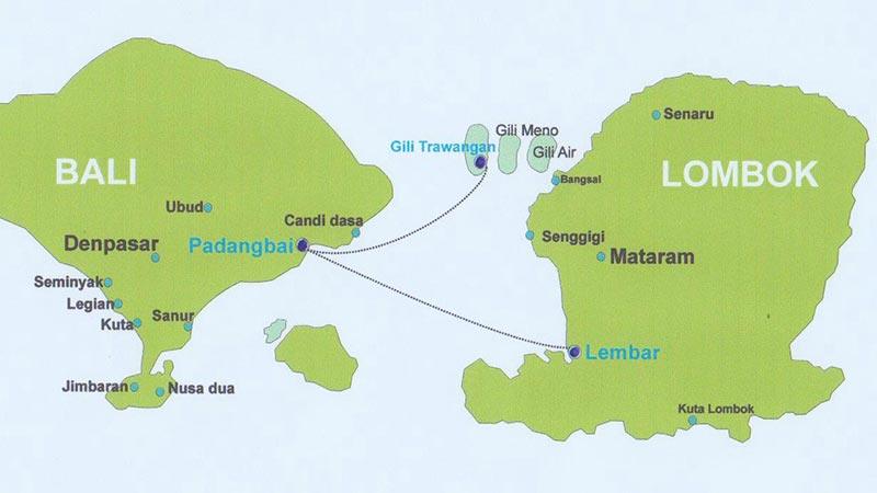 Bali to Gili Islands: Ferry crossing to Lembar in Lombok