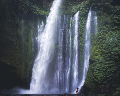 Sendang Gile waterfall Lombok